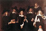 Frans Hals Regents of the Old Men's Alms House painting